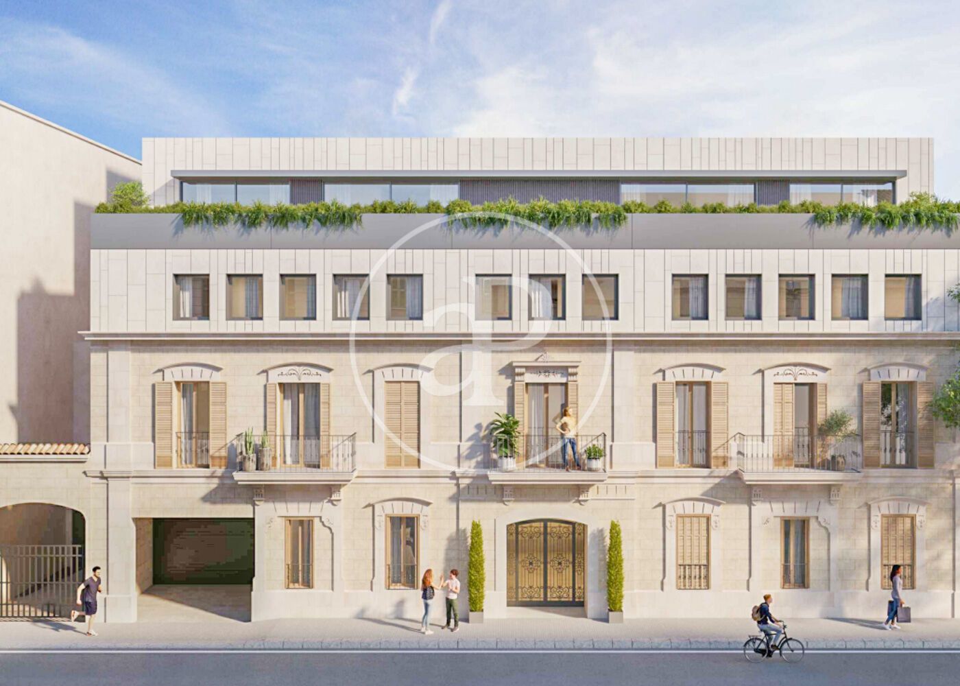 Vista exterior de Pis en venda en  Palma de Mallorca amb Aire condicionat, Calefacció i Terrassa