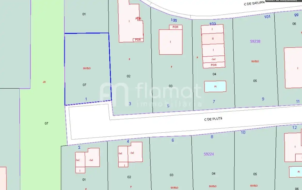 Terrenos y solares en venta en Carrer Pluto, imagen 11