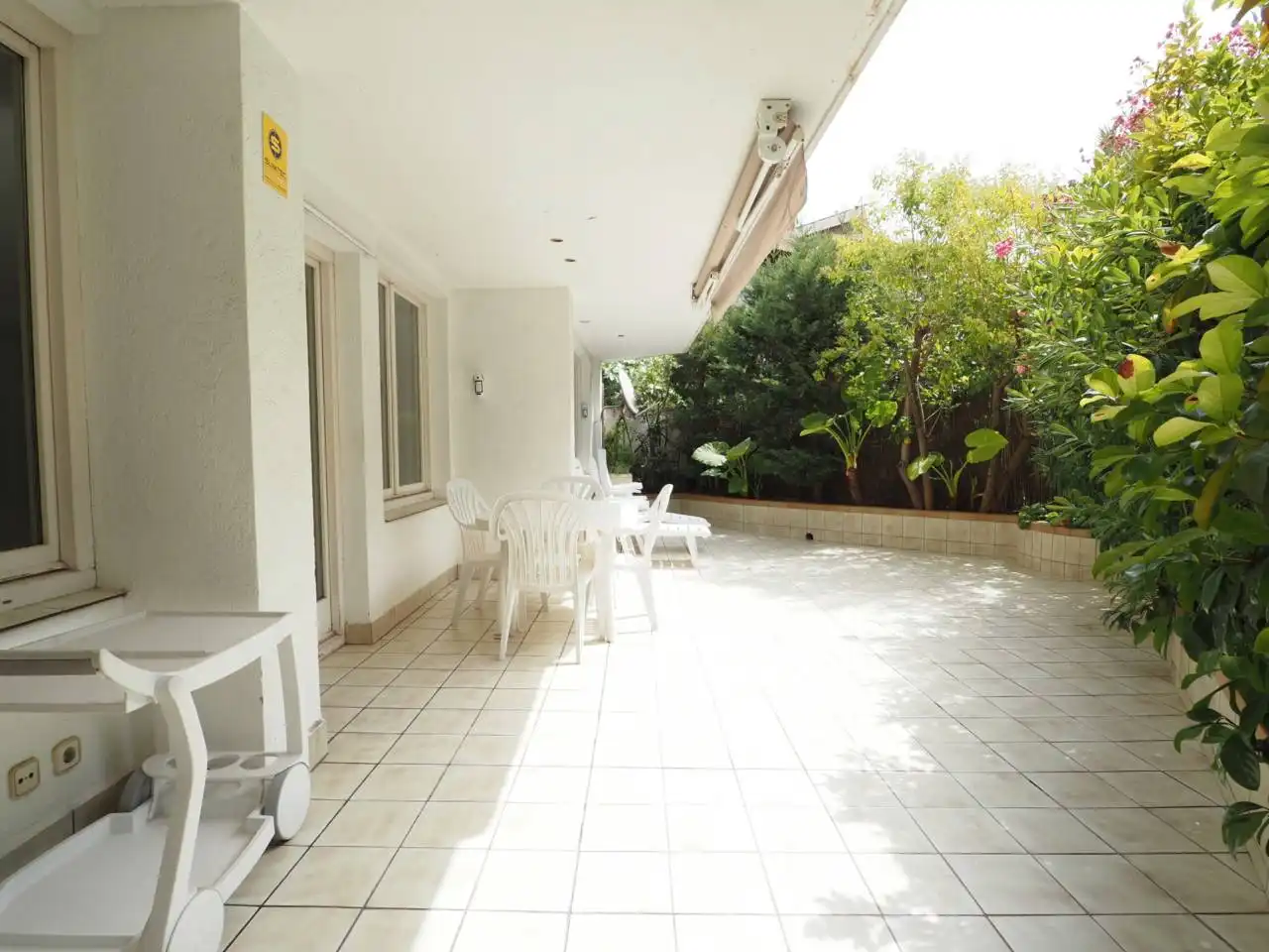 Terrasse von Wohnung zum Verkauf in Granollers mit Heizung, Parkett und Terrasse