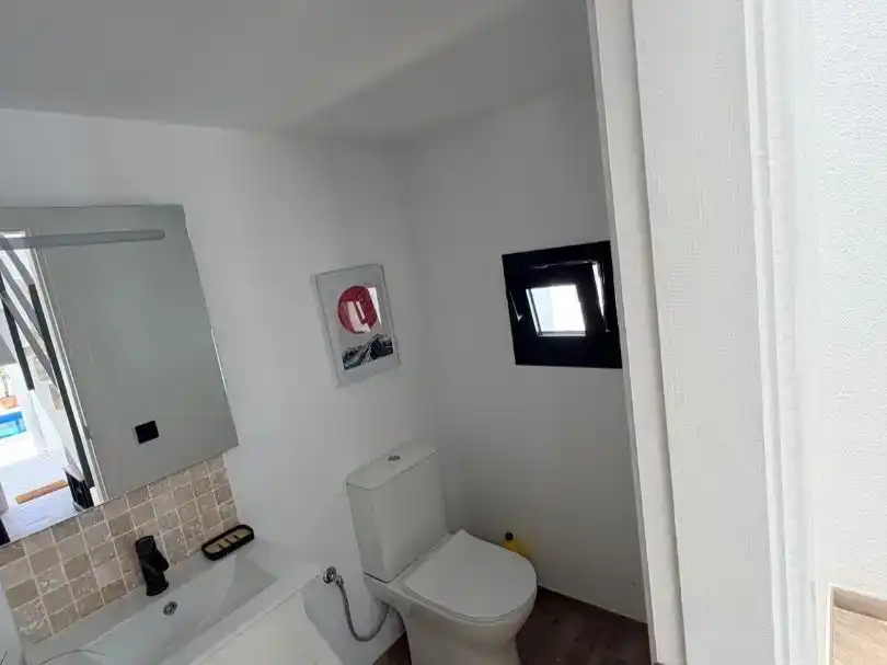 Badezimmer von Maisonette zum Verkauf in Mojácar mit Klimaanlage, Schwimmbad und Balkon