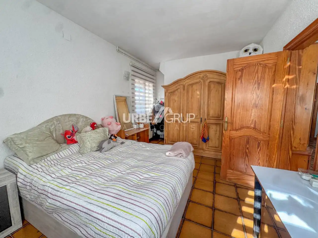Schlafzimmer von Haus oder Chalet zum Verkauf in Sant Esteve Sesrovires mit Klimaanlage, Heizung und Terrasse