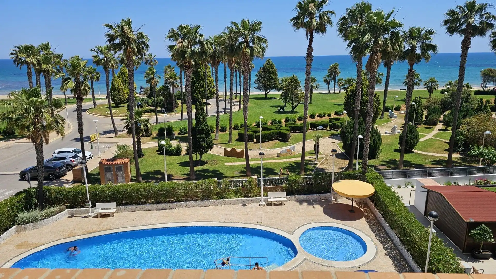 Swimming pool of Apartments for sale in Oropesa del Mar / Orpesa  with Air Conditioner, Heating and Terrace