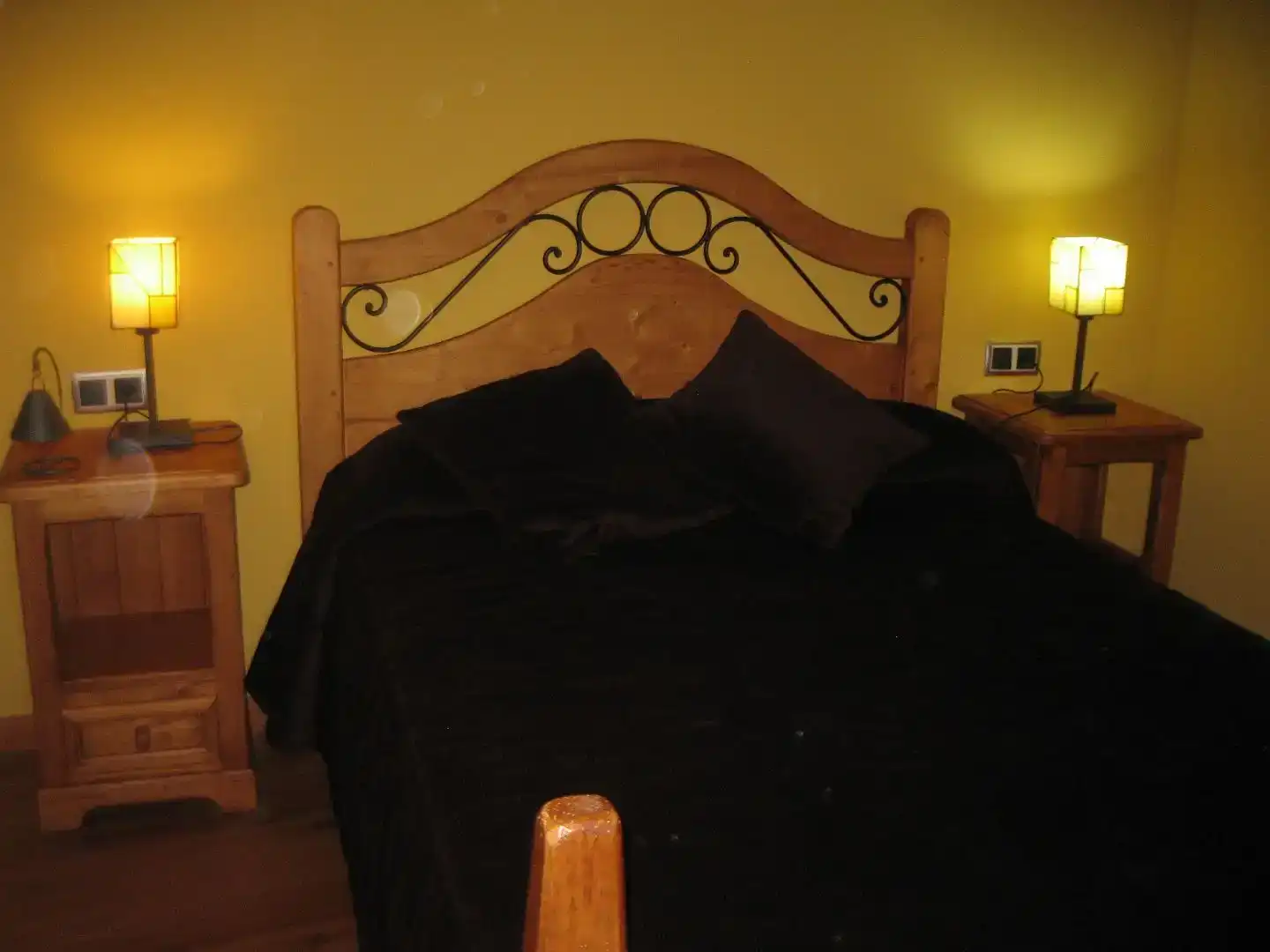 Bedroom of Flat for sale in El Frago  with Air Conditioner, Parquet flooring and Furnished