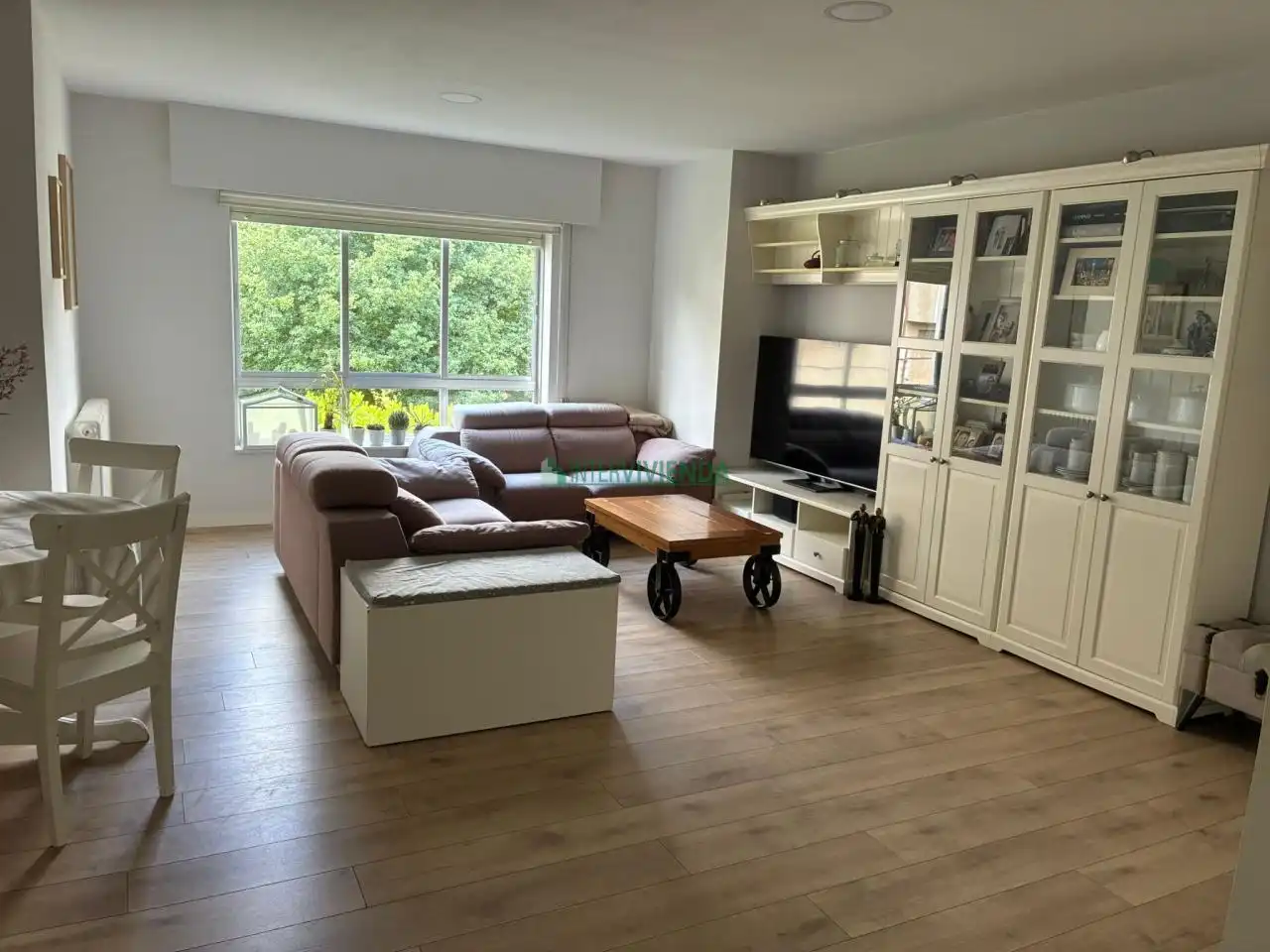 Living room of Flat for sale in Teo  with Heating, Storage room and Furnished