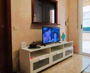 Living room of Flat for sale in Cunit  with Air Conditioner, Private garden and Terrace