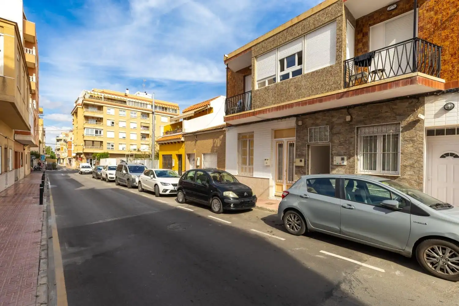 Vista exterior de Planta baja en venta en Torrevieja con Amueblado, Horno y Microondas