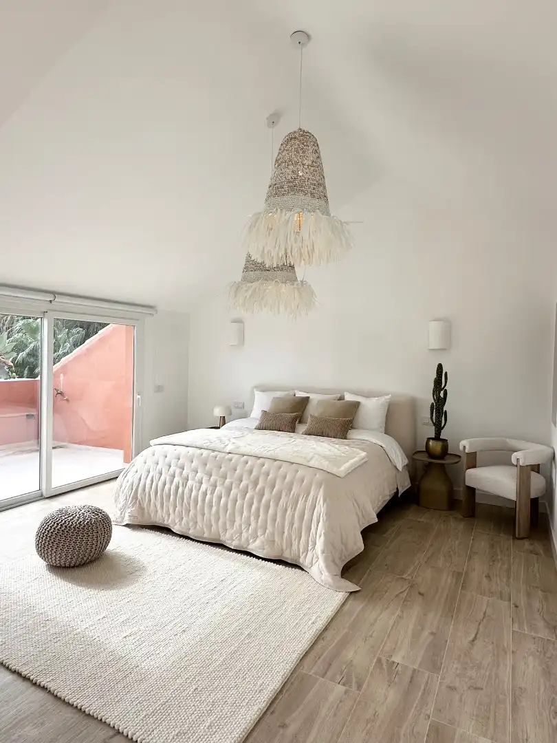 Bedroom of Attic for rent in Marbella  with Furnished and Pets allowed