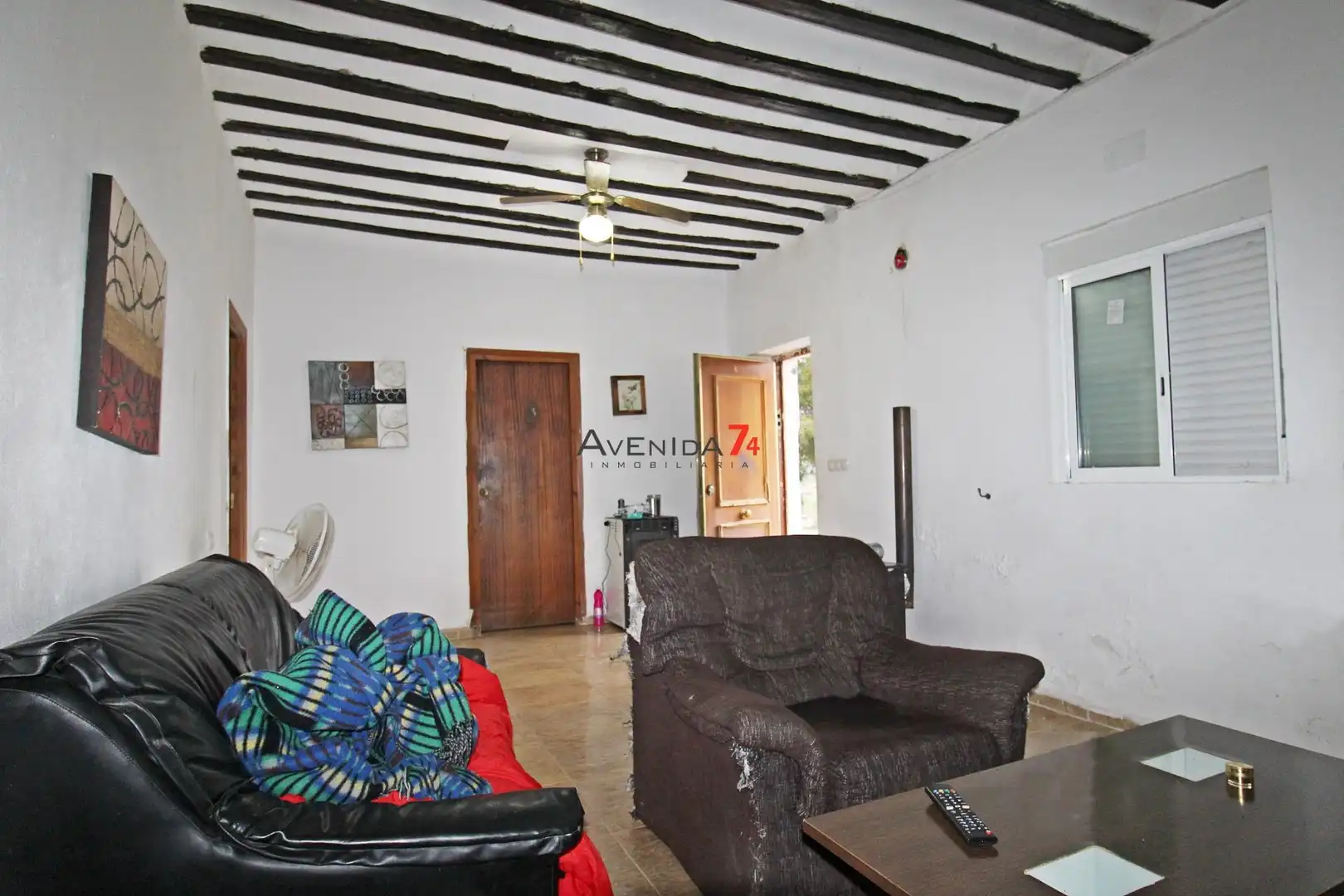 Sala de estar de Casa o chalet en venta en Lorca con Jardín privado, Terraza y Amueblado