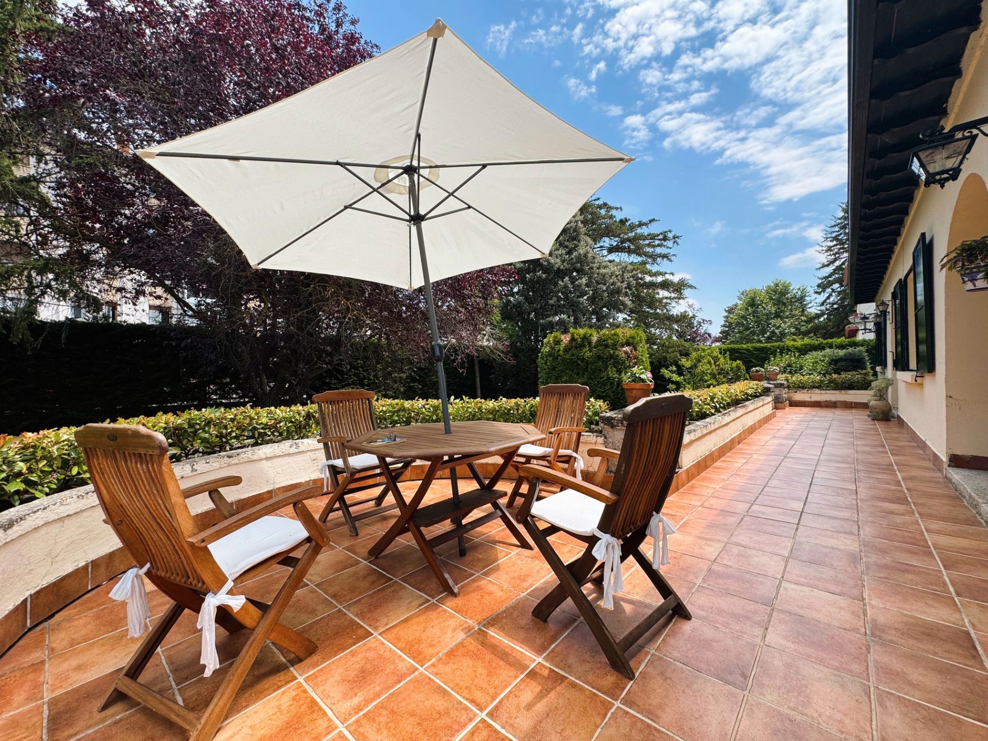 Terrace of House or chalet for sale in Villarcayo de Merindad de Castilla la Vieja  with Heating, Private garden and Parquet flooring