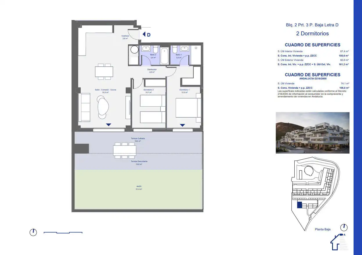 Apartment mit Terrasse zum Verkauf in San Juan de los Terreros, imagen 15