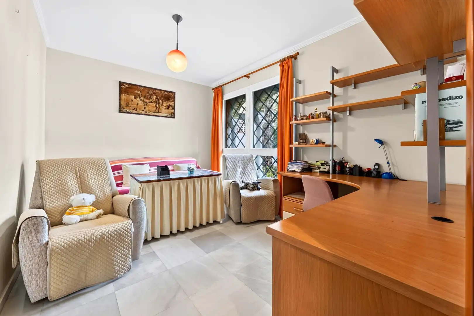 Sala d'estar de Casa o xalet en venda en Churriana