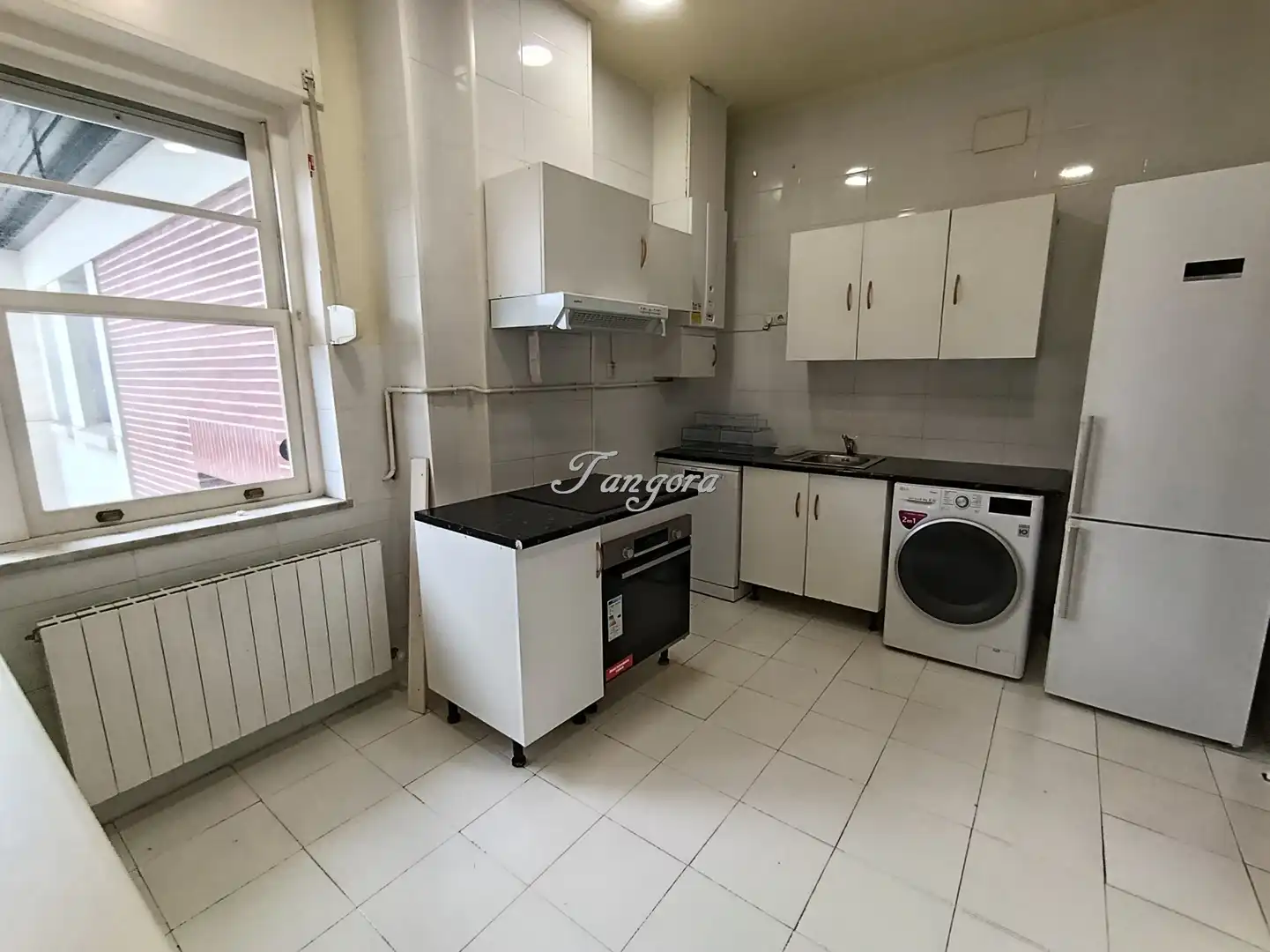 Cocina de Piso de alquiler en Getxo  con Calefacción, Parquet y Horno