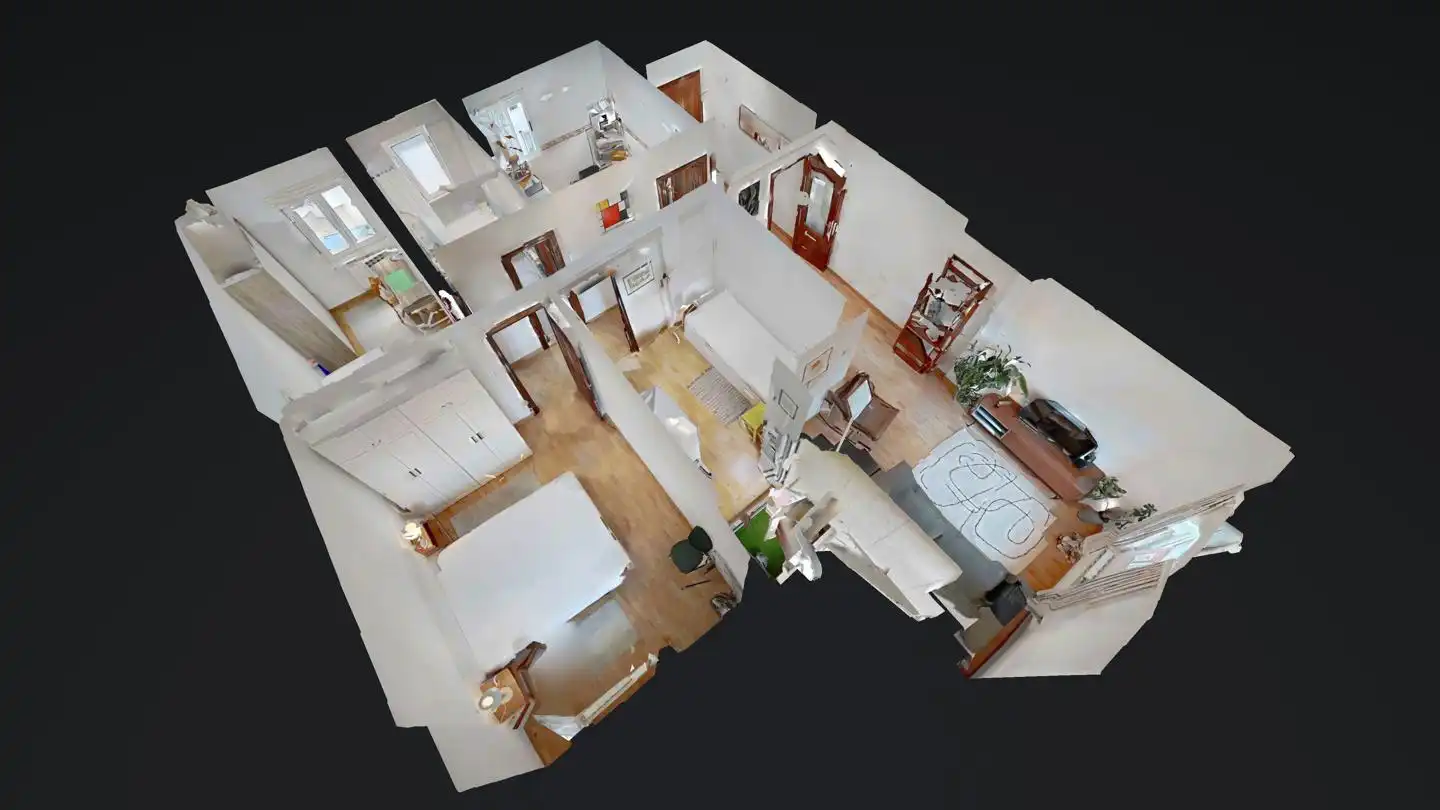 Bedroom of Flat for rent in Oviedo   with Heating, Furnished and Internet