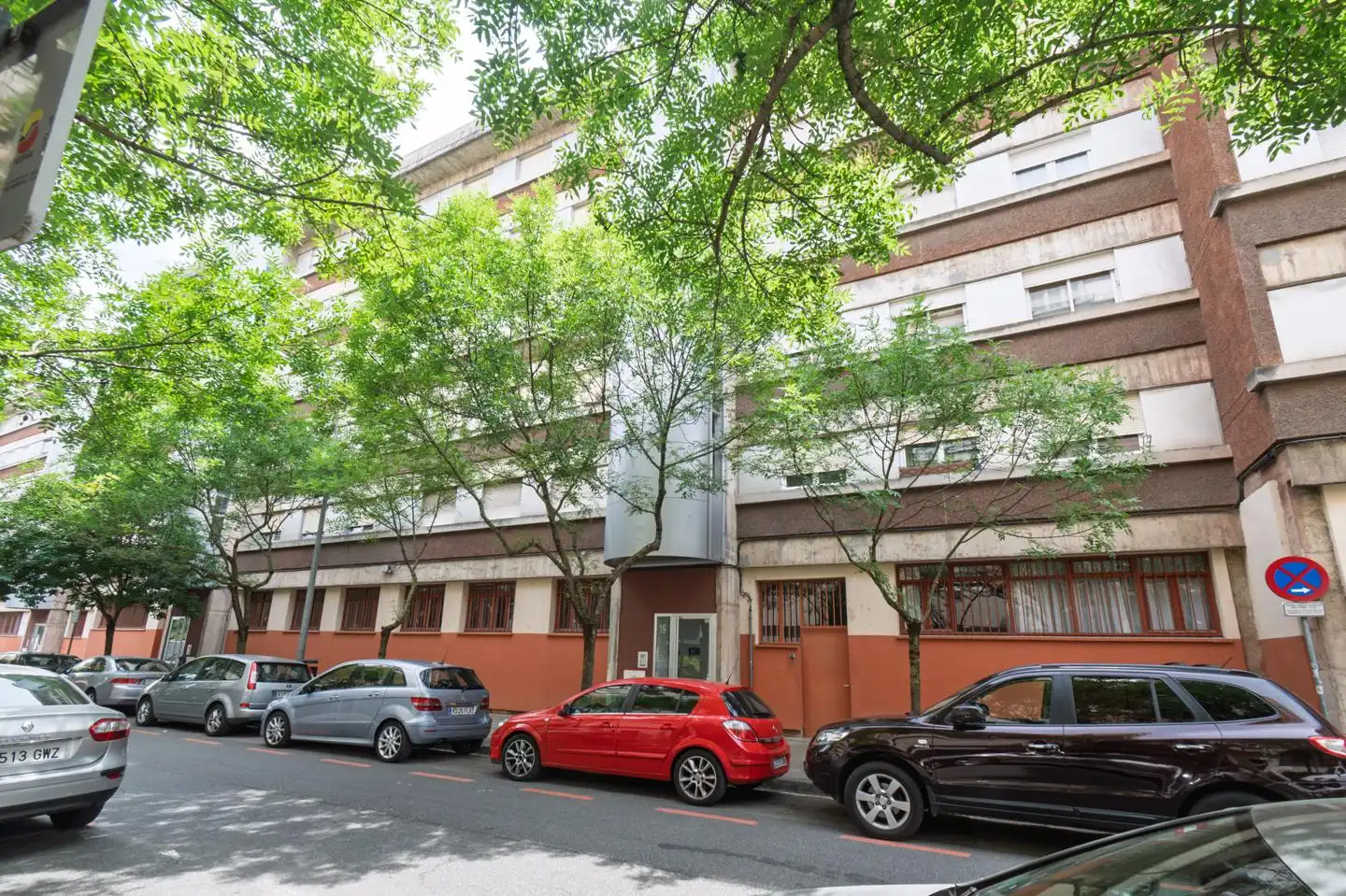 Vista exterior de Pis en venda en  Pamplona / Iruña amb Calefacció, Parquet i Moblat