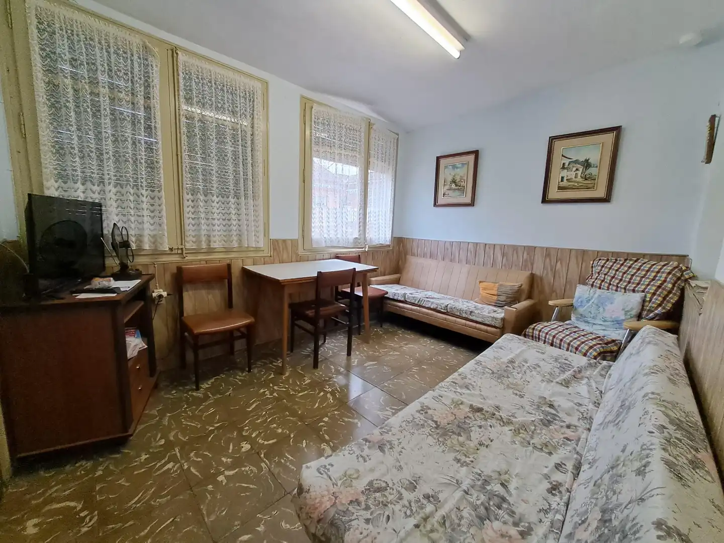 Sala de estar de Casa adosada en venta en Móra la Nova con Terraza, Amueblado y Lavadora