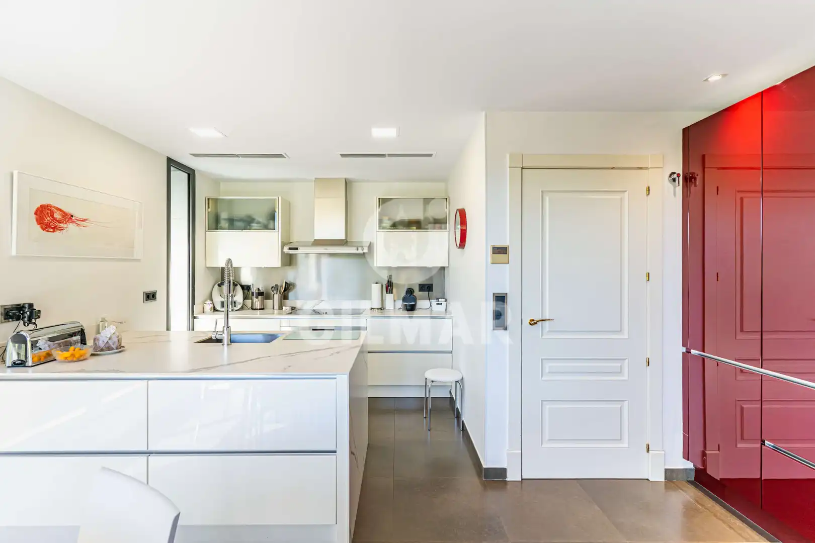 Cocina de Casa o chalet en venta en Las Rozas de Madrid con Aire acondicionado, Calefacción y Jardín privado