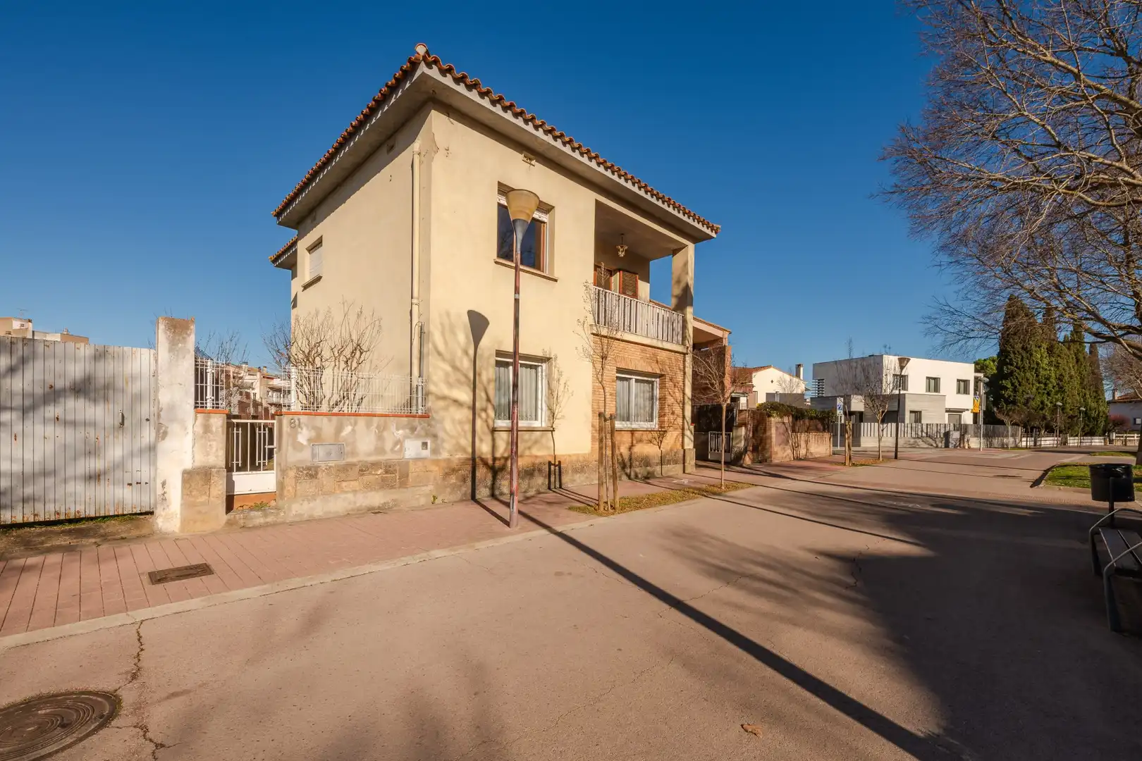 Vista exterior de Casa o chalet en venta en Banyoles con Terraza