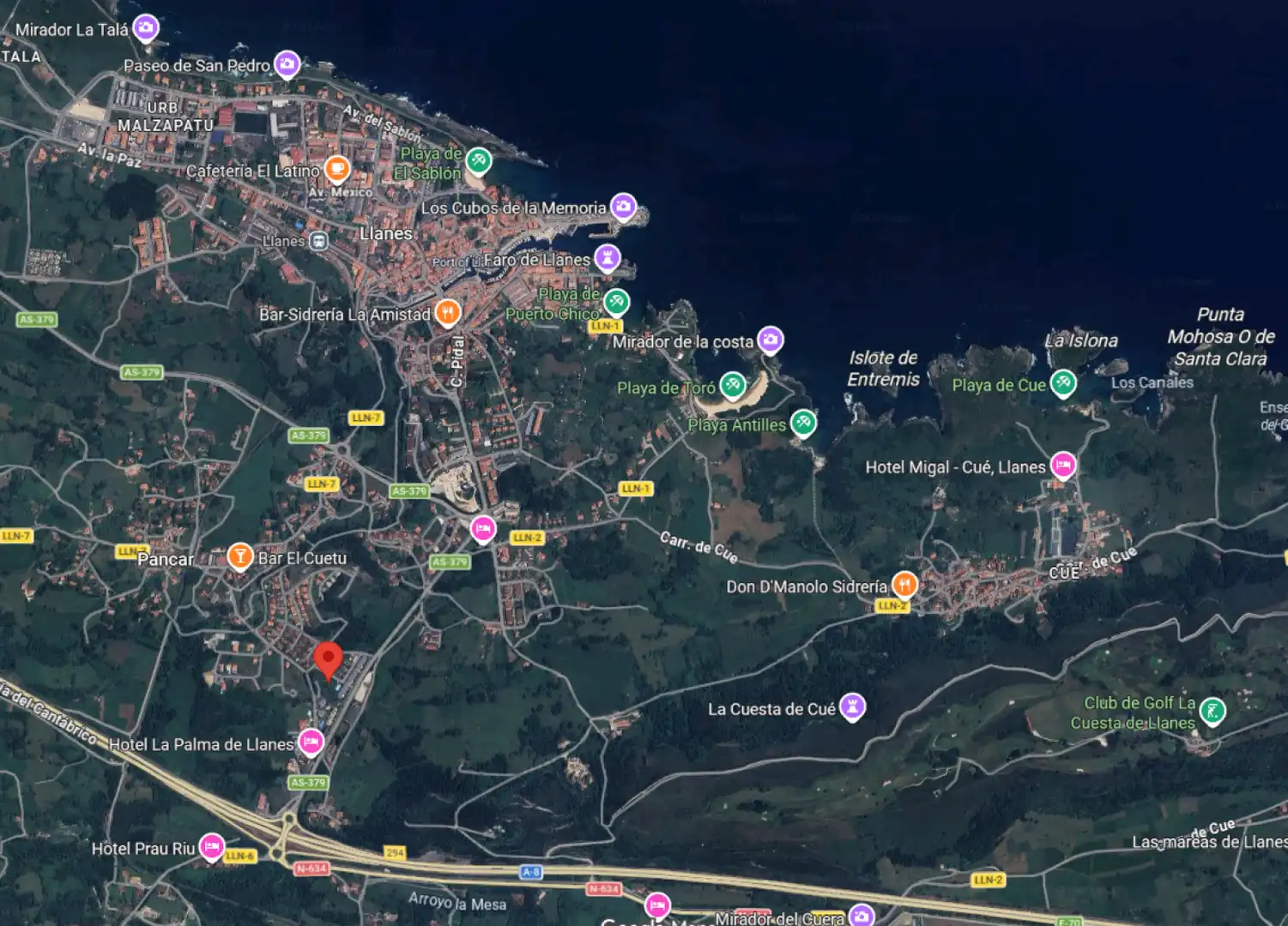 Terreno en venta en Llanes
