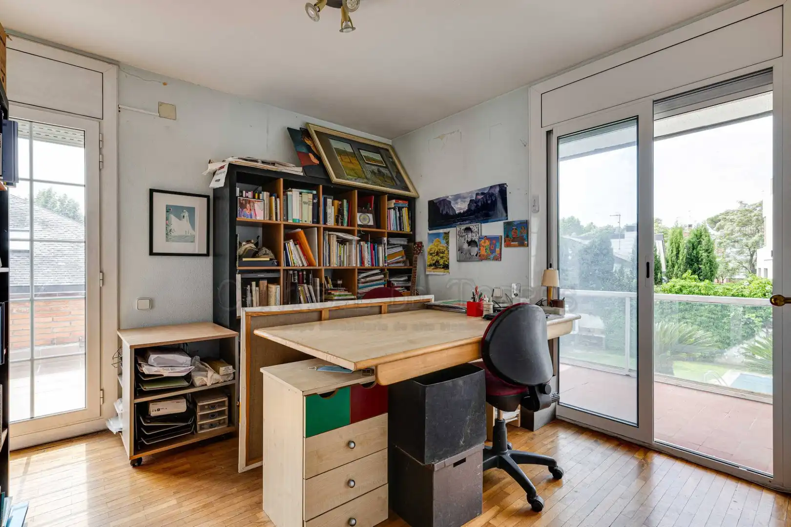 Habitación de Casa o chalet en venta en Sant Cugat del Vallès con Calefacción, Jardín privado y Parquet