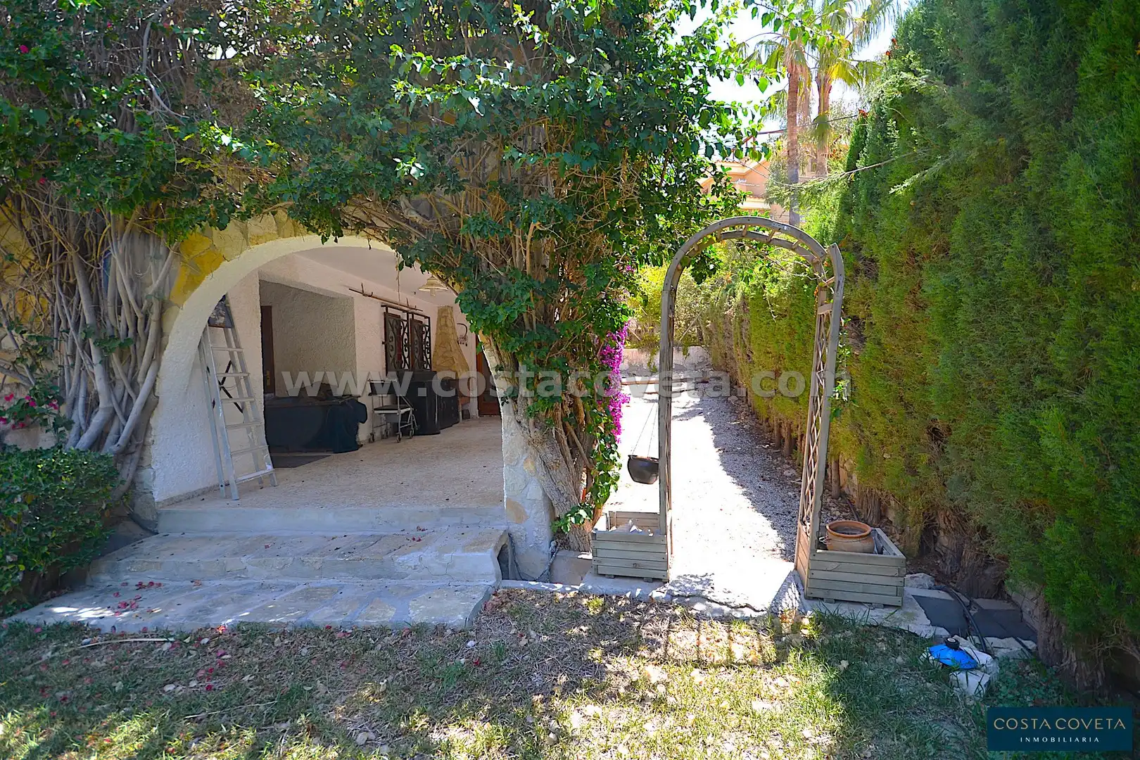 Garden of Houses for sale in El Campello  with Air Conditioner, Private garden and Terrace