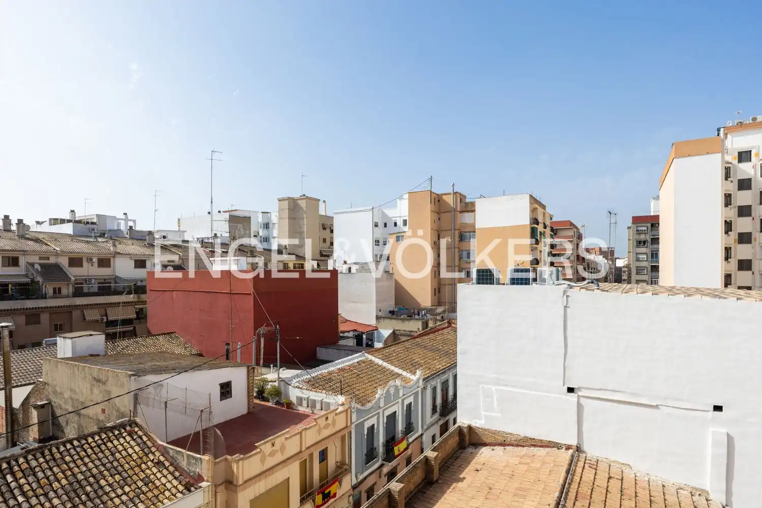 Vista exterior de Piso de alquiler en Mislata con Aire acondicionado, Calefacción y Terraza