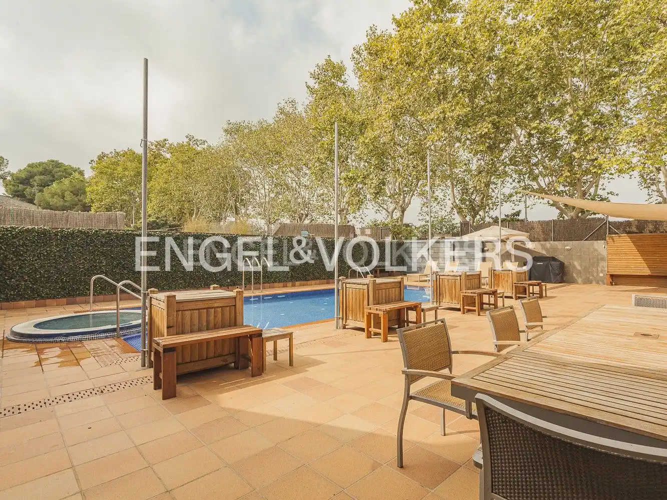 Terrace of Detached homes for sale in Cerdanyola del Vallès  with Air Conditioner, Heating and Private garden