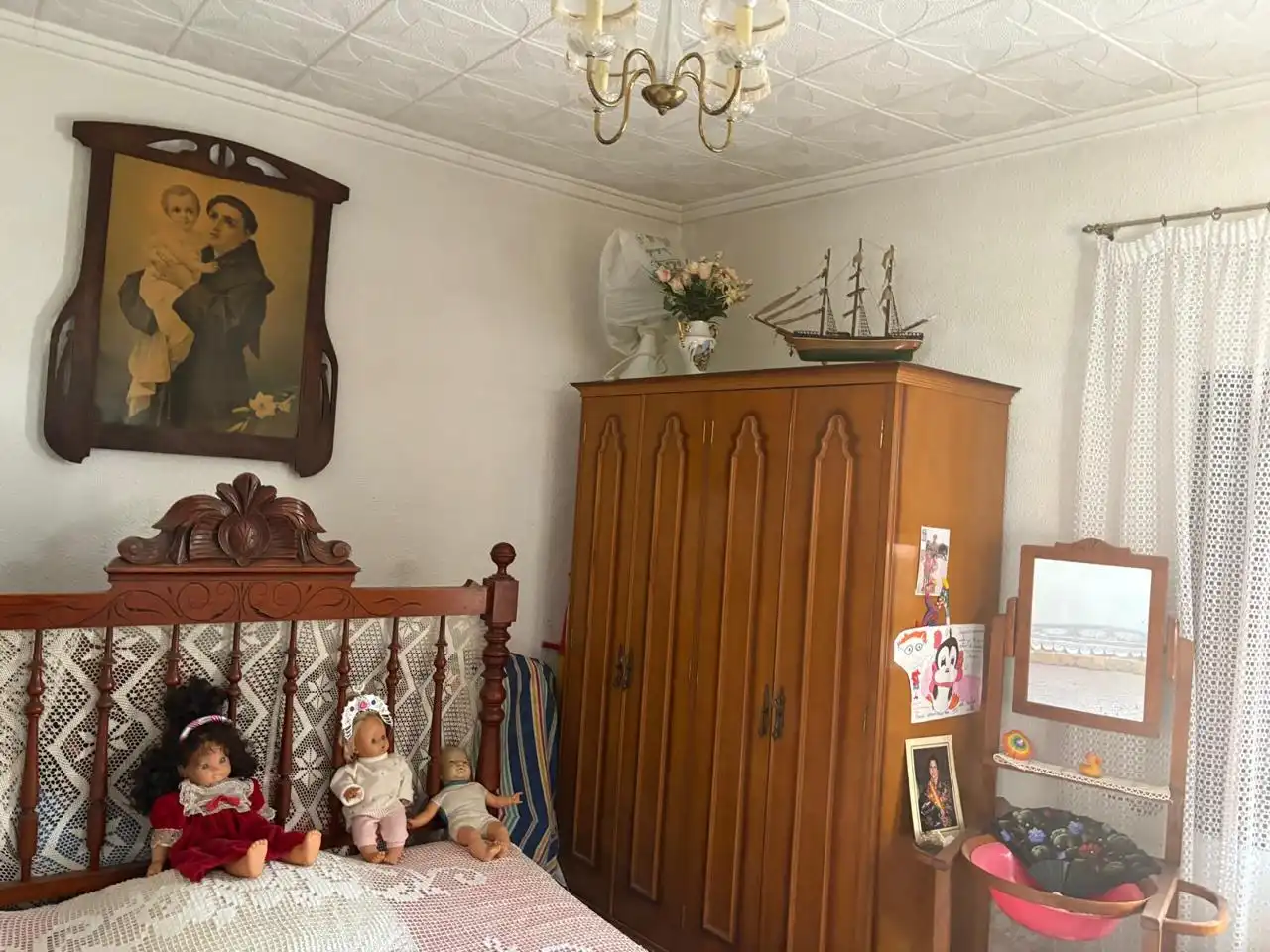 Schlafzimmer von Einfamilien-Reihenhaus zum Verkauf in Benejúzar mit Klimaanlage und Terrasse