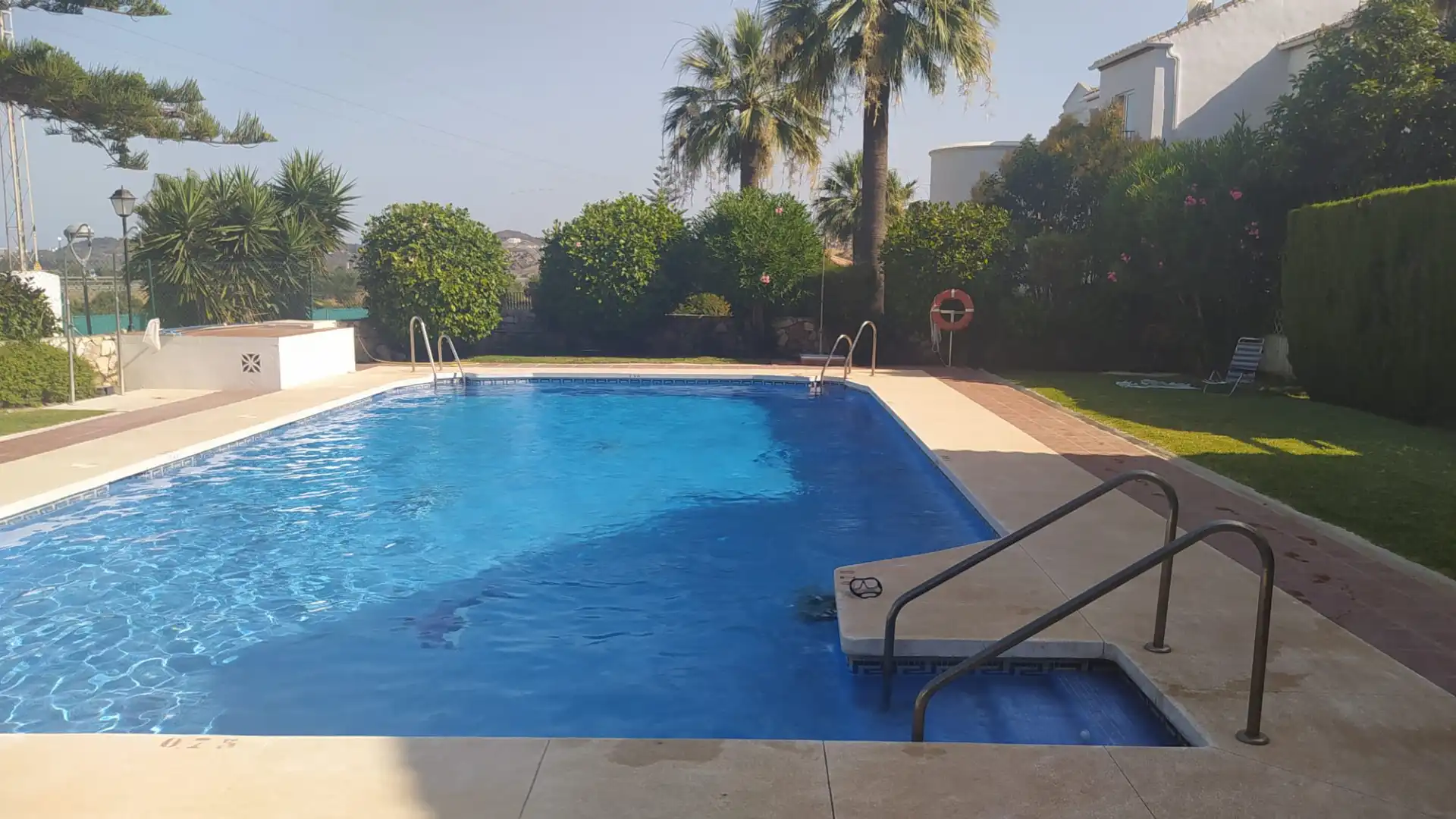 Swimming pool of Duplex for sale in Mijas  with Air Conditioner, Private garden and Terrace