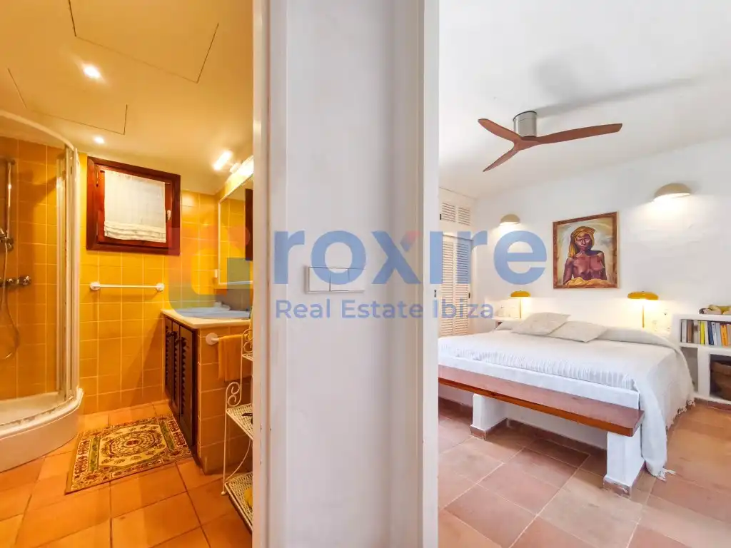 Bedroom of Houses for rent in Sant Josep de sa Talaia  with Air Conditioner, Private garden and Terrace