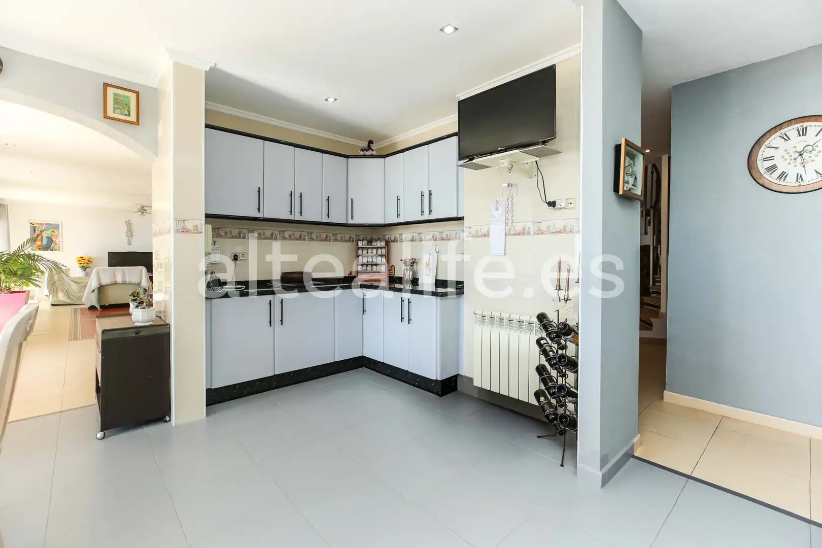 Cocina de Casa o chalet en venta en Altea con Aire acondicionado, Calefacción y Jardín privado