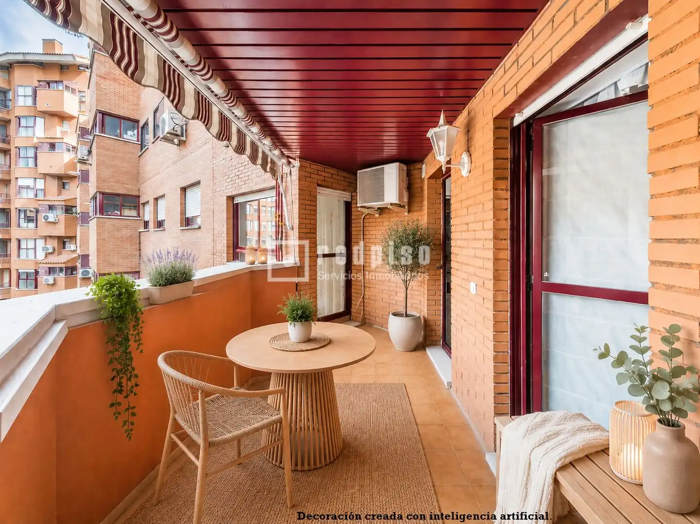 Terraza de Piso en venta en Alcorcón con Aire acondicionado, Calefacción y Jardín privado