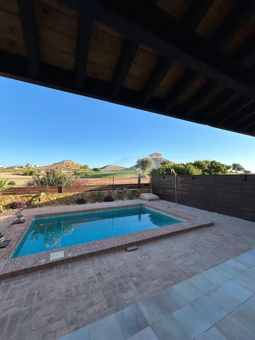 Piscina de Casa o xalet en venda en Murcia amb Aire condicionat, Jardí privat i Terrassa