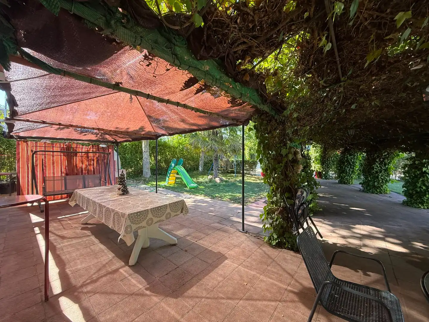 Terraza de Casa o chalet en venta en Argamasilla de Alba con Jardín privado, Terraza y Piscina
