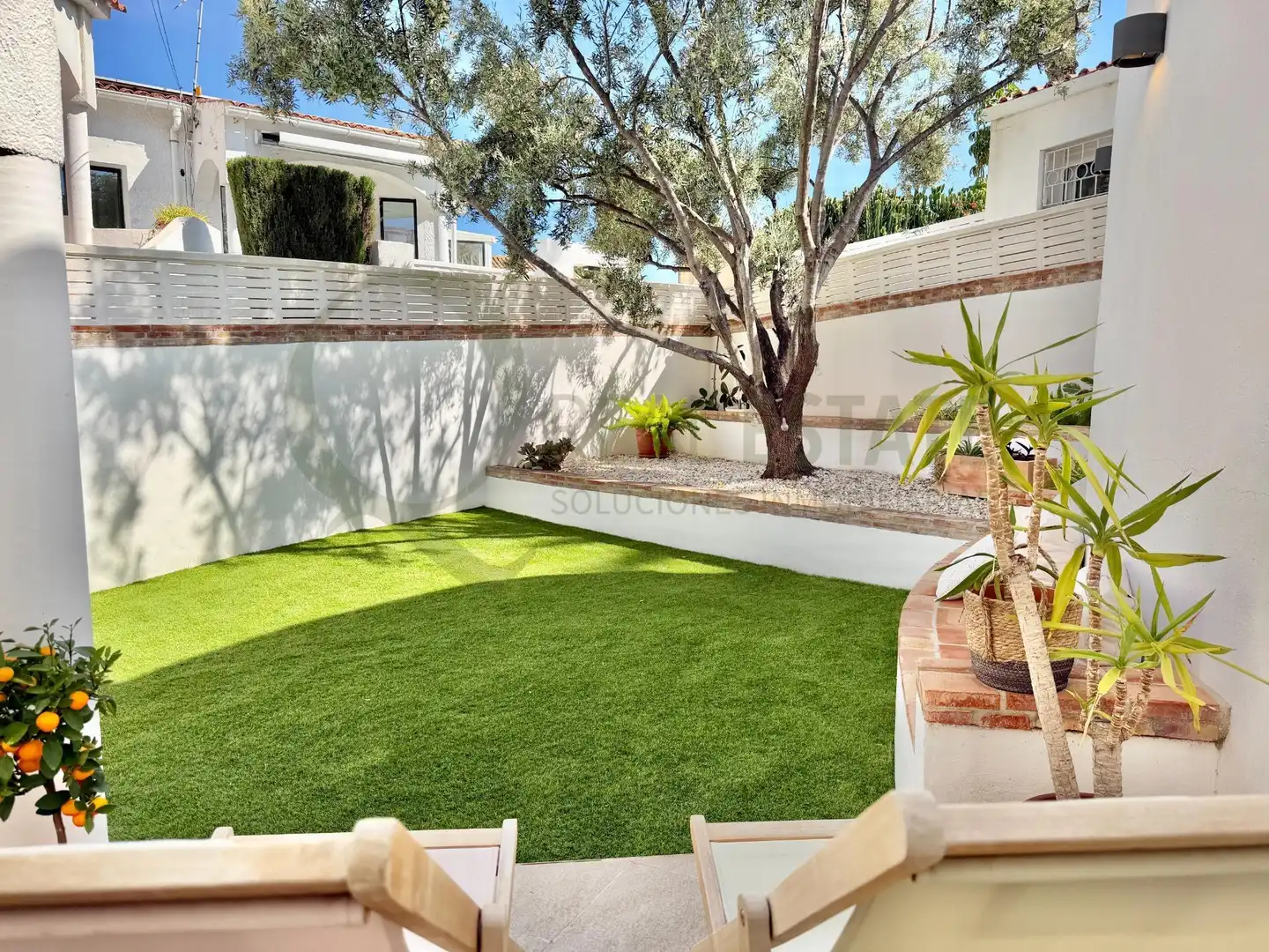Garden of Houses for sale in El Campello  with Air Conditioner, Heating and Private garden