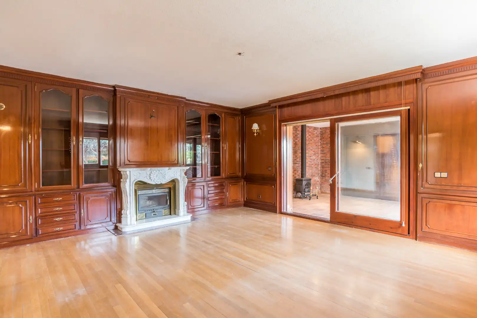 Dining room of Houses for sale in Pozuelo de Alarcón  with Air Conditioner, Heating and Private garden