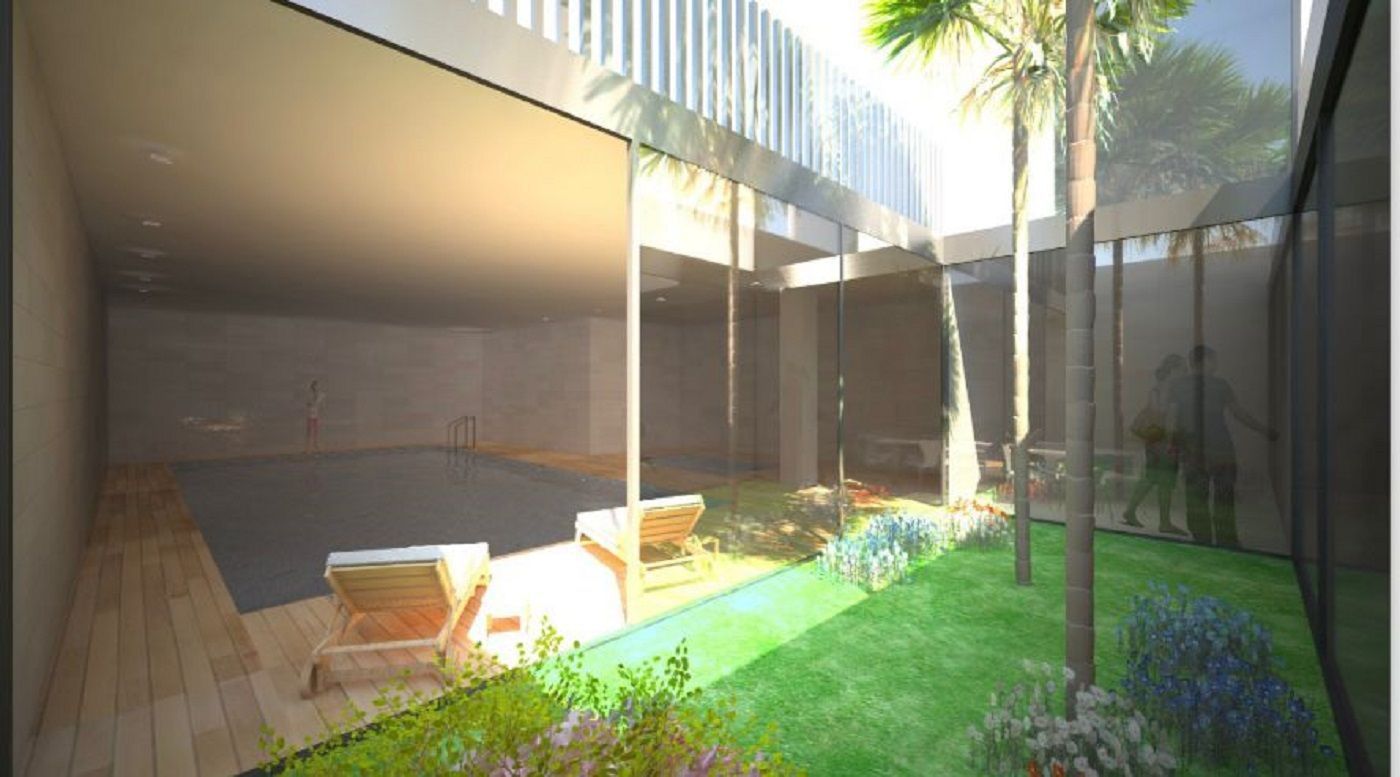 Garden of Flat for sale in  Murcia Capital  with Air Conditioner, Heating and Storage room