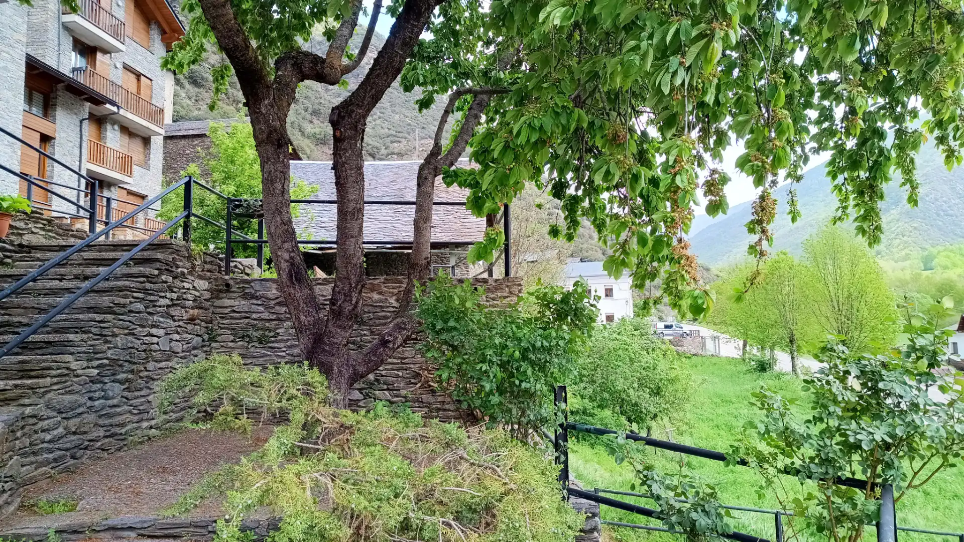 Vista exterior de Finca rústica en venta en Alins con Jardín privado