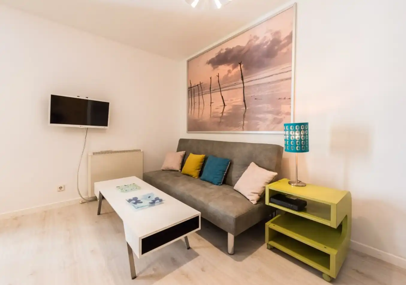 Living room of Flat for rent in Instituts - Universitat