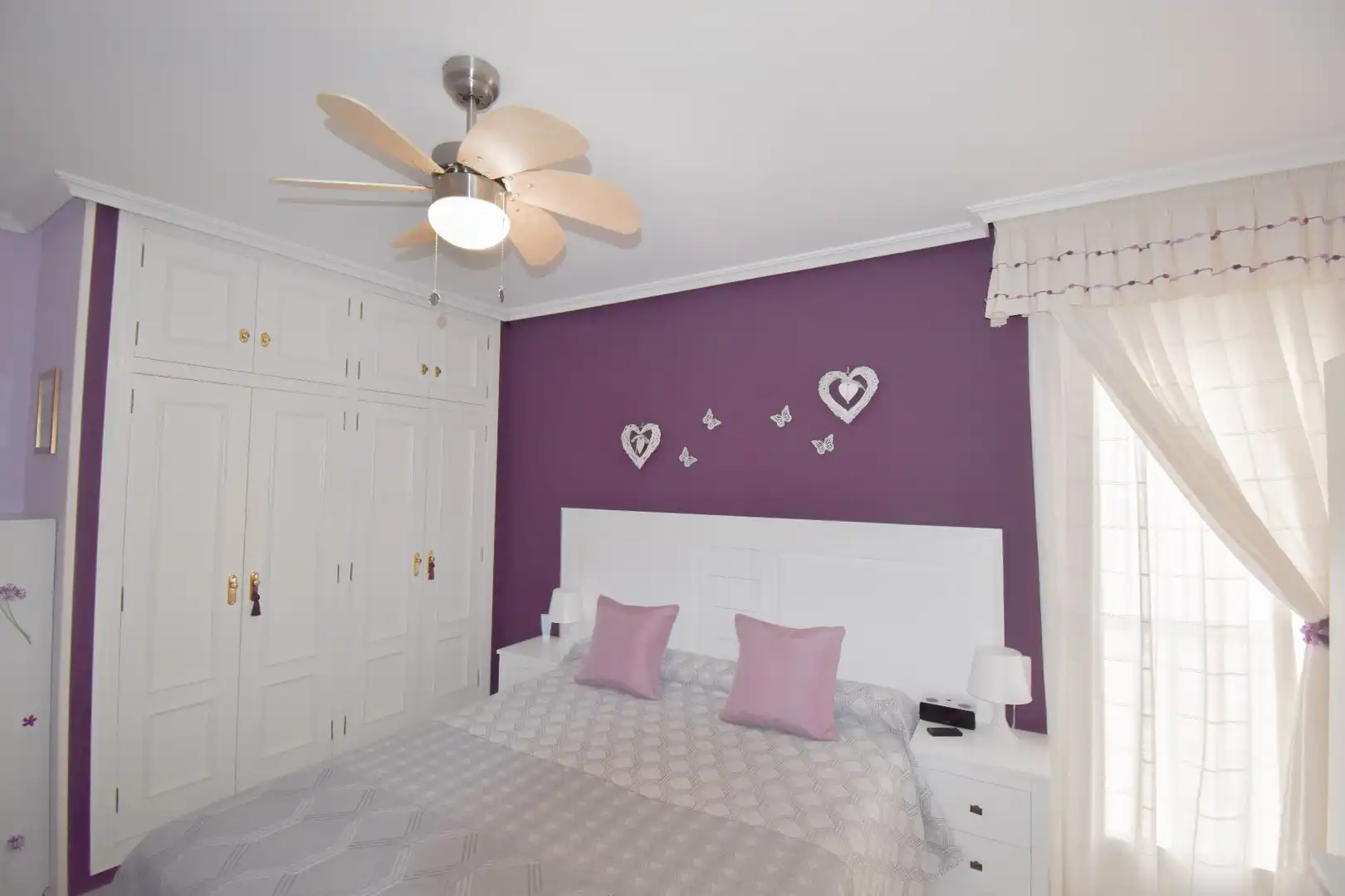 Habitación de Apartamento de alquiler en Santa Pola con Aire acondicionado, Calefacción y Terraza