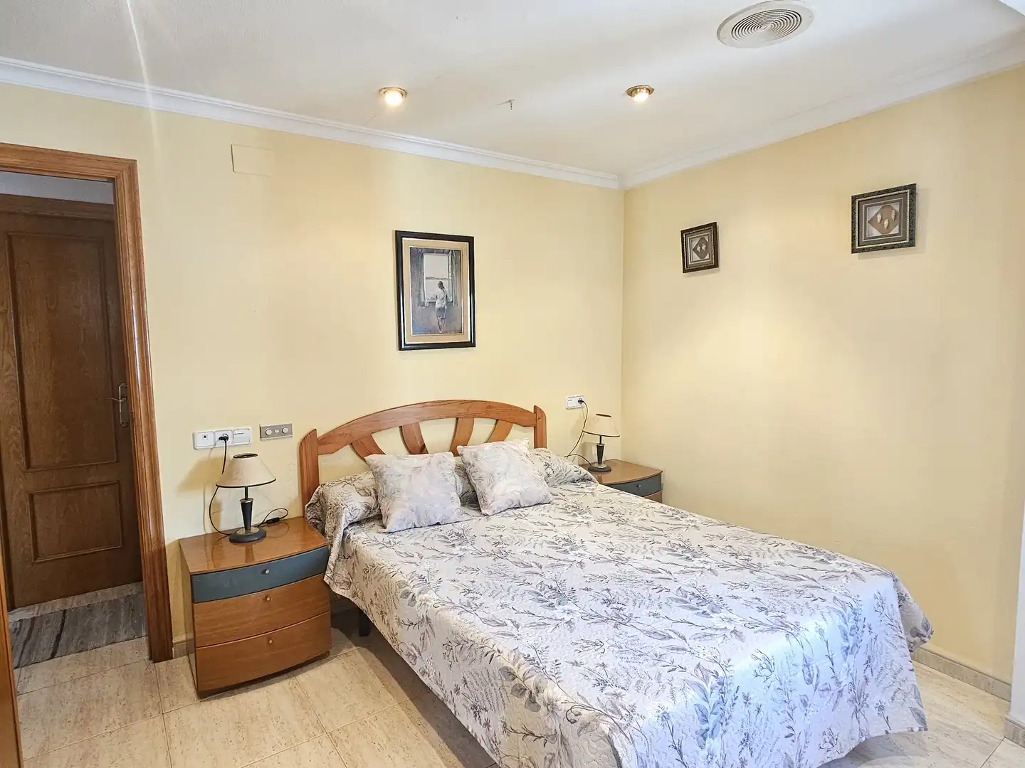 Bedroom of Flat for sale in Santa Pola  with Air Conditioner, Furnished and TV