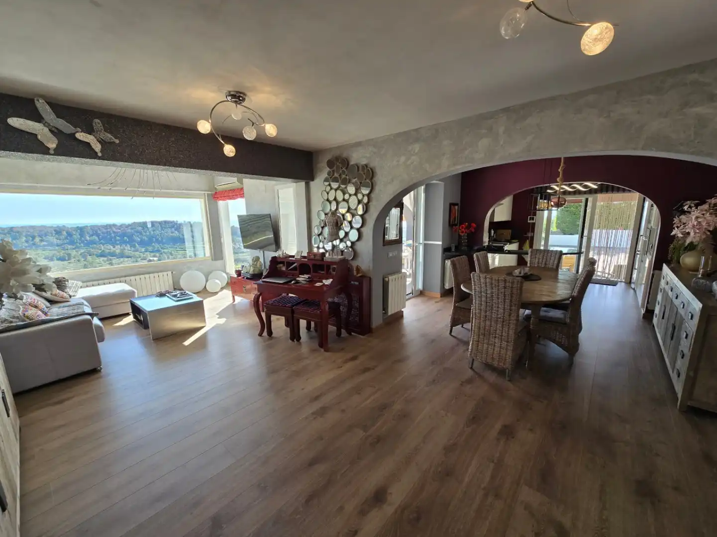 Comedor de Casa o chalet en venta en Calpe / Calp con Aire acondicionado, Calefacción y Jardín privado