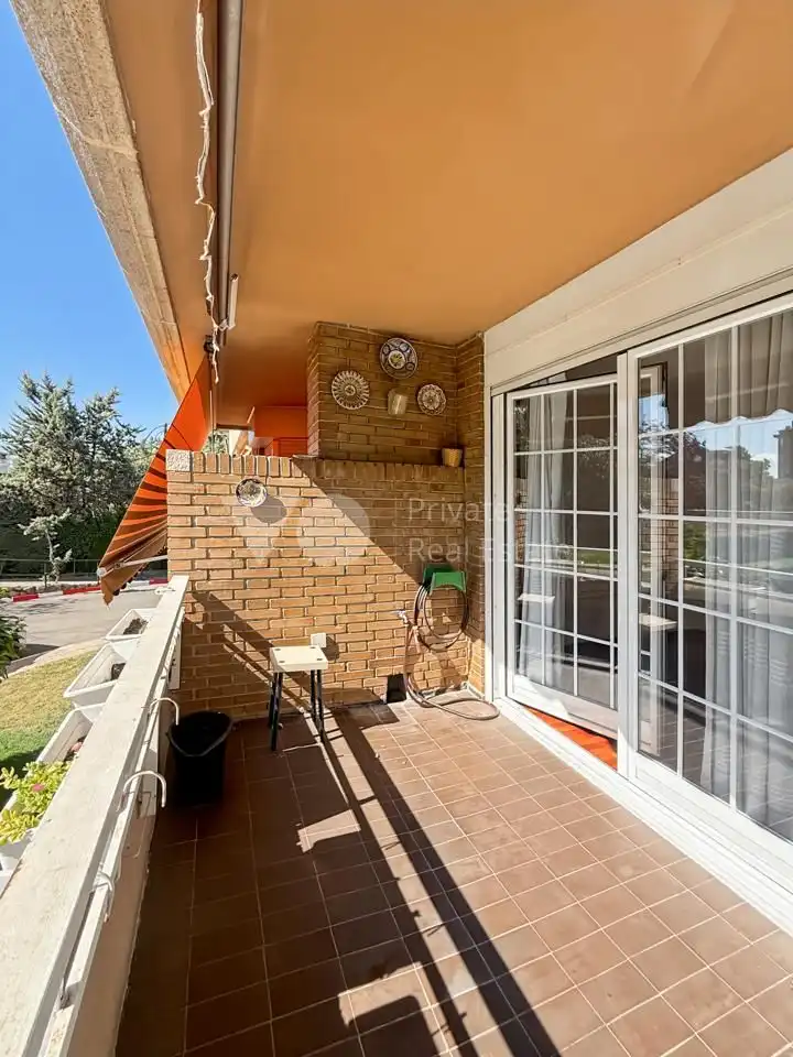 Terraza de Piso de alquiler en Majadahonda con Aire acondicionado, Calefacción y Parquet