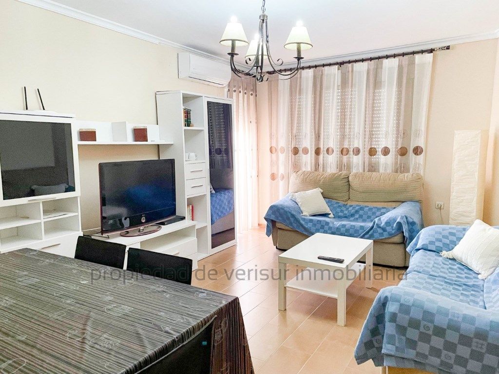 Living room of Flat to rent in Águilas  with Air Conditioner, Terrace and Furnished