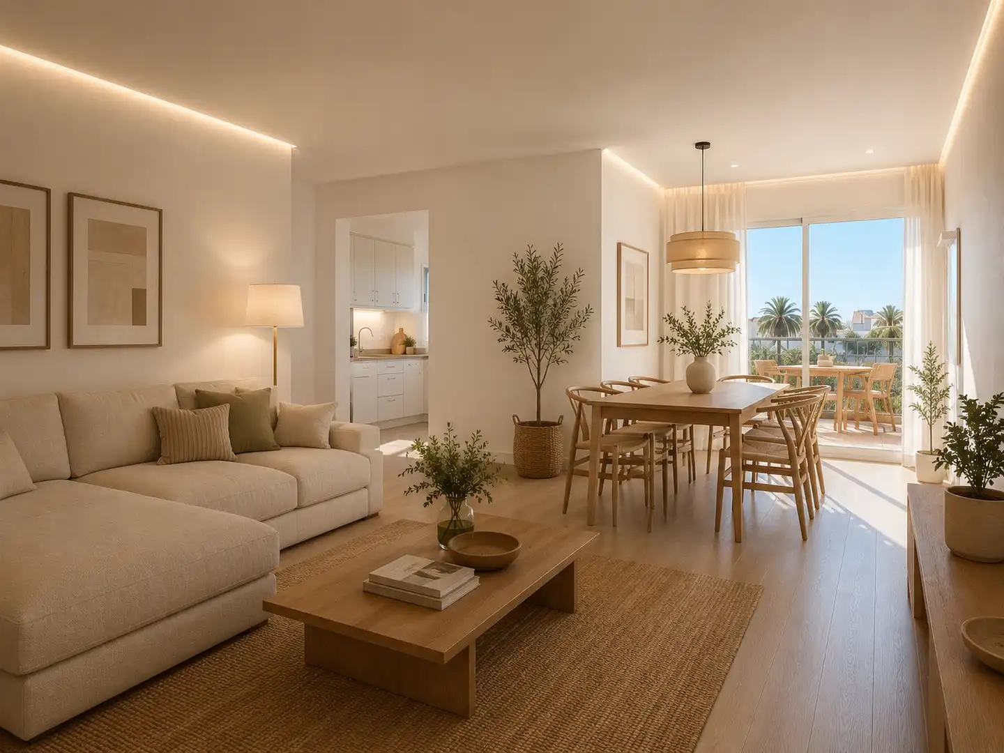Sala de estar de Piso en venta en Ciutadella de Menorca con Aire acondicionado