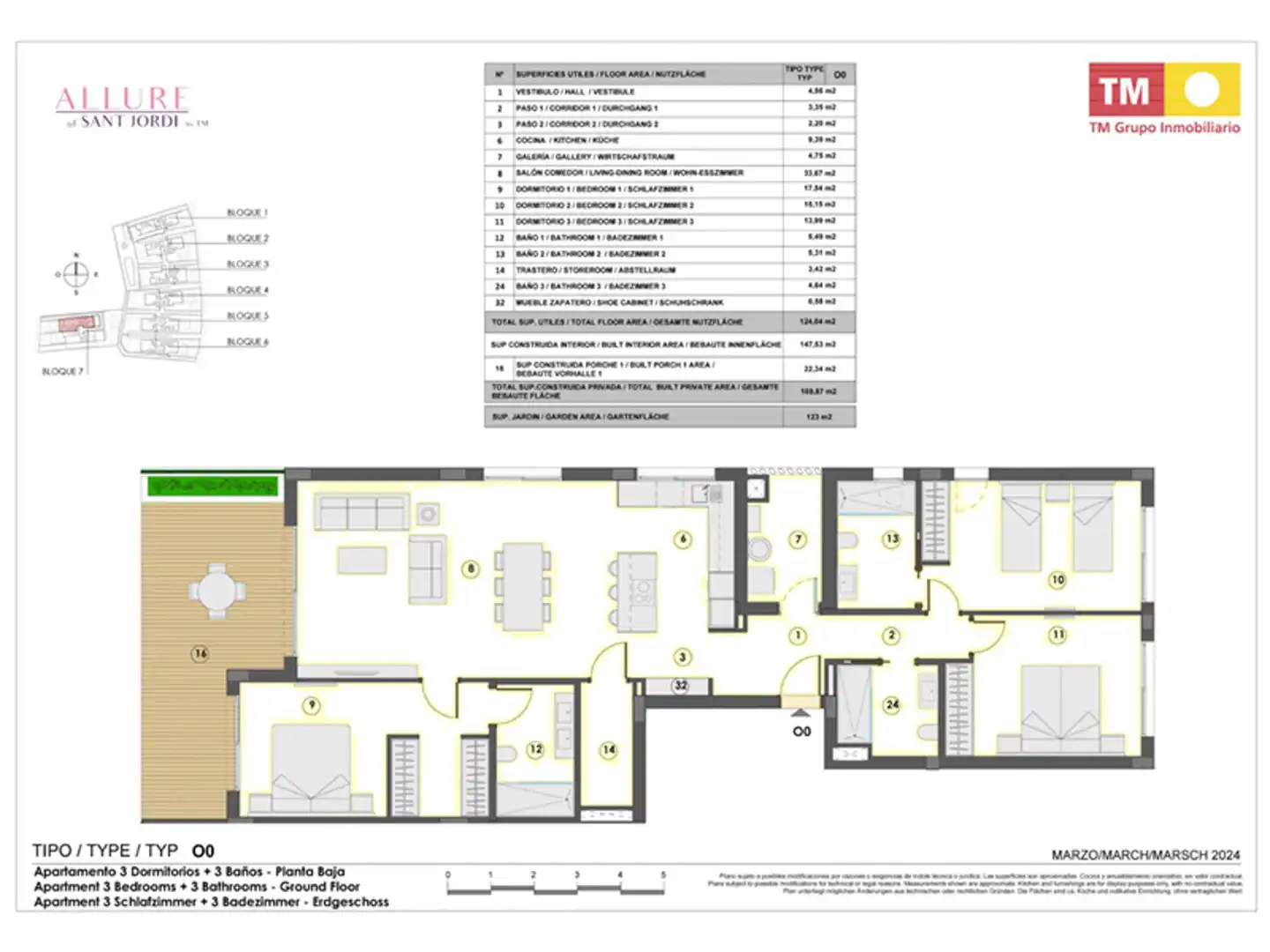 Apartamento en venta en Ses Salines con Aire acondicionado, Calefacción y Terraza