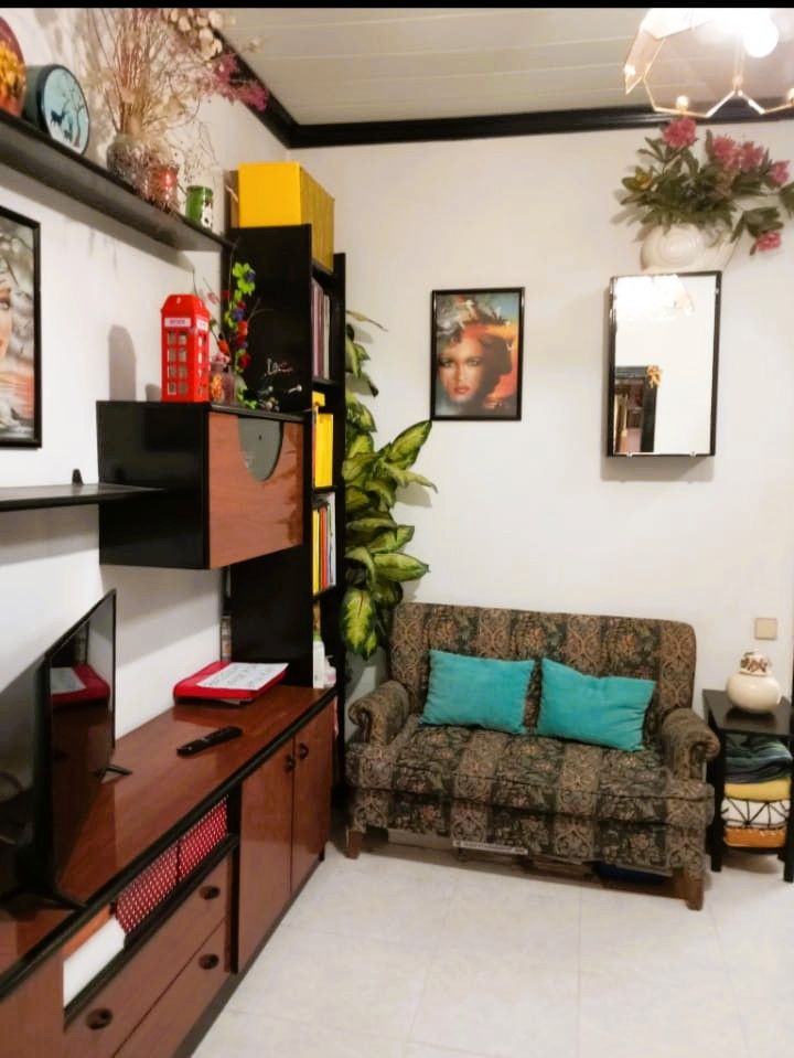 Living room of Flat for sale in  Barcelona Capital  with Balcony