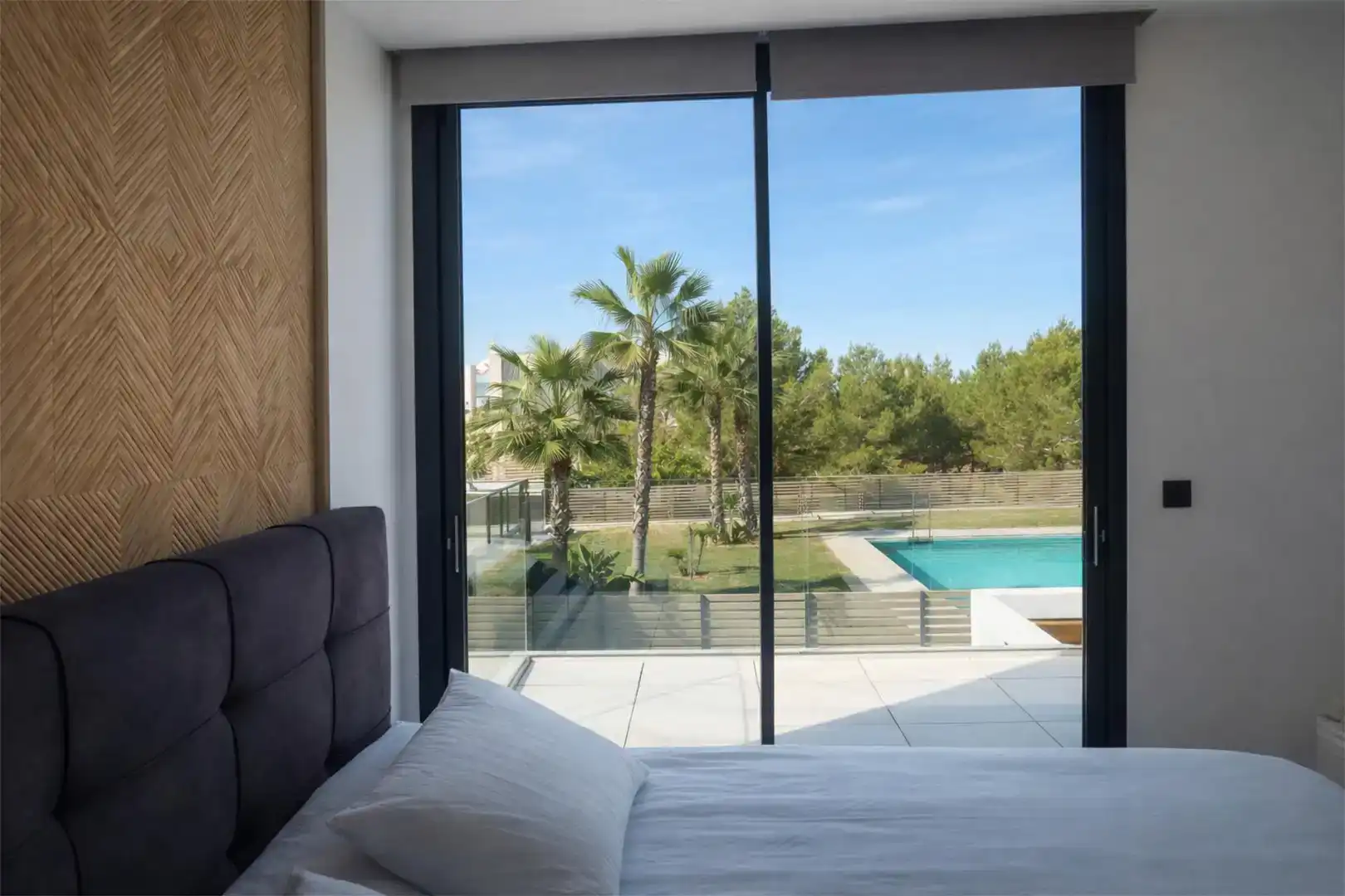 Dormitori de Casa o xalet de lloguer en Sant Josep de sa Talaia amb Aire condicionat, Jardí privat i Traster
