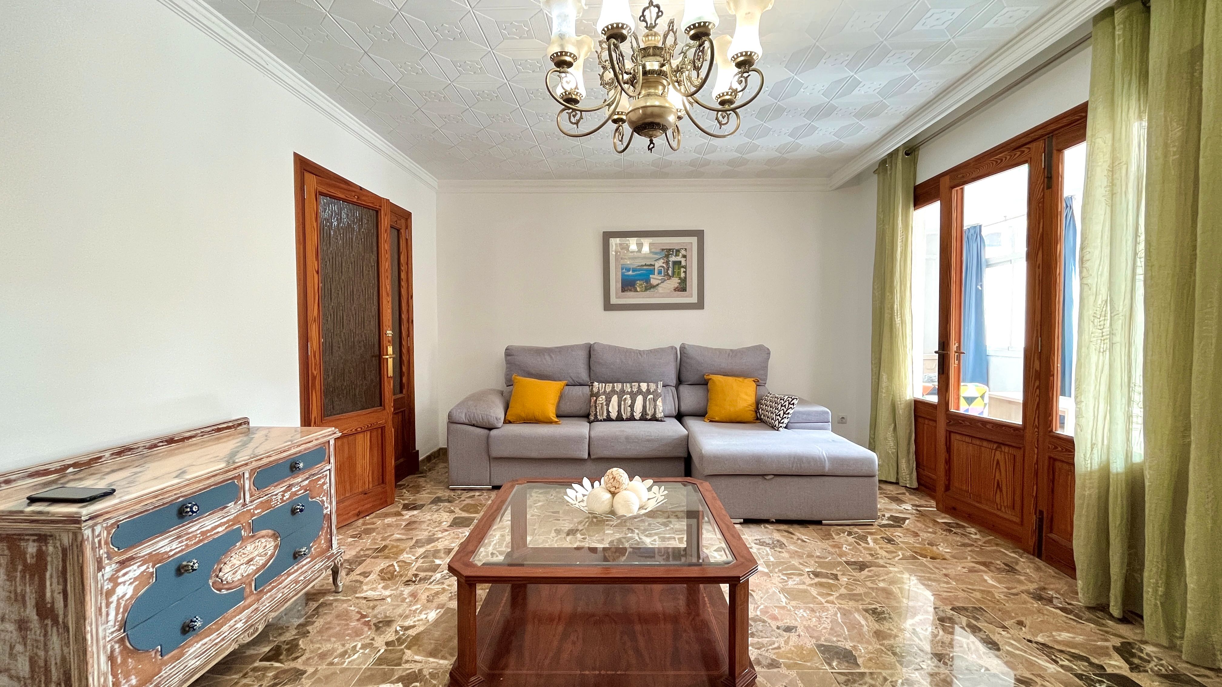 Living room of Planta baja for rent in  Palma de Mallorca  with Air Conditioner
