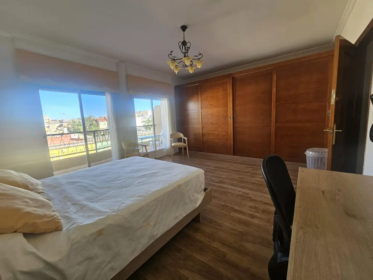 Schlafzimmer von Wohnung zur untervermieten in Cartagena mit Klimaanlage und Möbliert