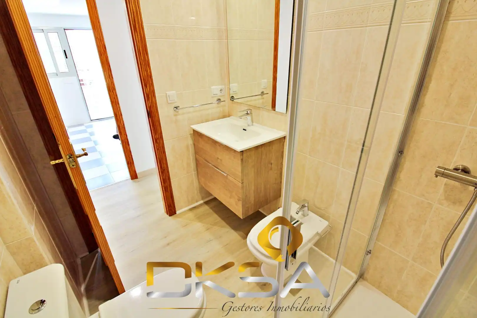 Bathroom of Apartments for sale in Benicasim / Benicàssim  with Air Conditioner, Heating and Terrace